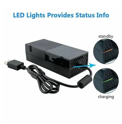 For Microsoft ONE Console AC Adapter Brick Charger Power Supply Cord Cable