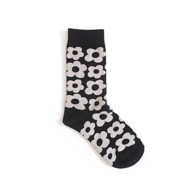 Cute cartoon flower socks cotton girl in stockings