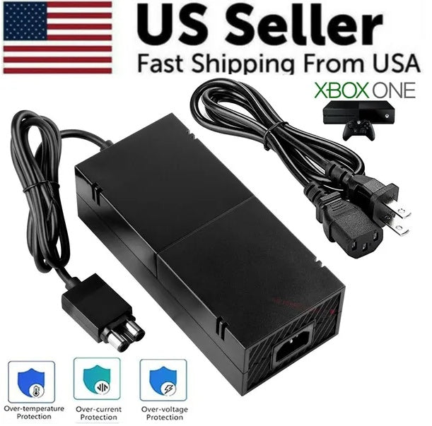 For Microsoft ONE Console AC Adapter Brick Charger Power Supply Cord Cable
